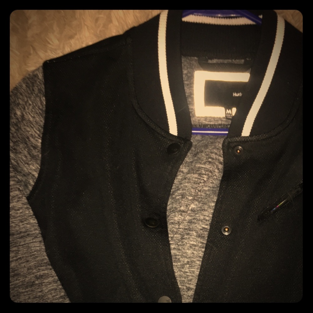 Nike Dri-Fit/ Hurley varsity jacket